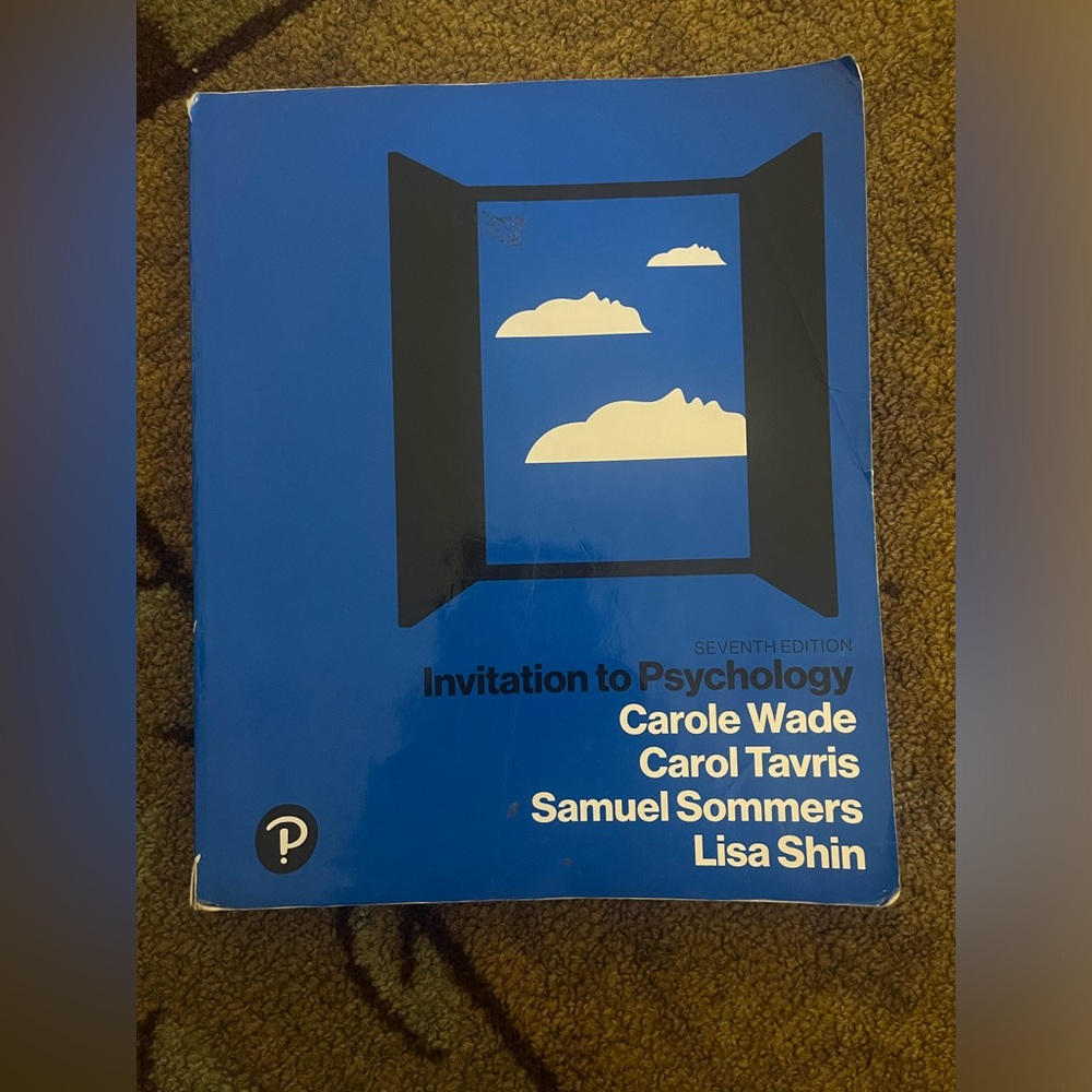 I’m selling this psychology textbook